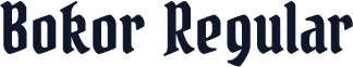 Bokor Regular