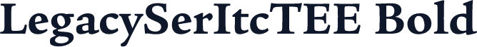 LegacySerItcTEE Bold