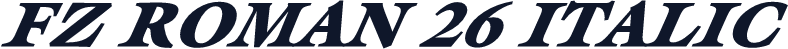 FZ ROMAN 26 ITALIC