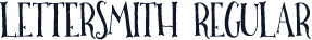 Lettersmith Regular