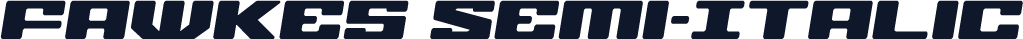 Fawkes Semi-Italic