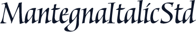 MantegnaItalicStd