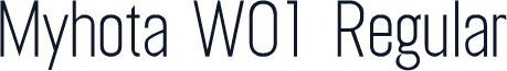 Myhota W01 Regular
