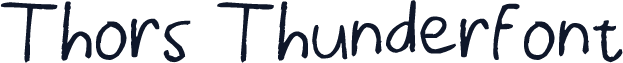 Thors Thunderfont