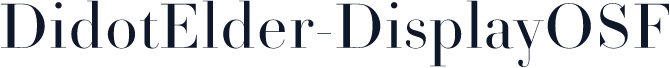 DidotElder-DisplayOSF