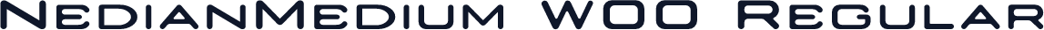 NedianMedium W00 Regular