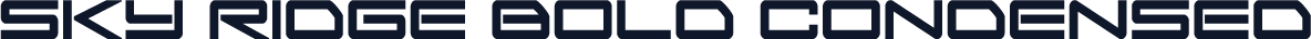Sky Ridge Bold Condensed