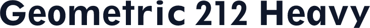 Geometric 212 Heavy