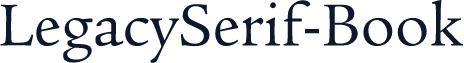 LegacySerif-Book
