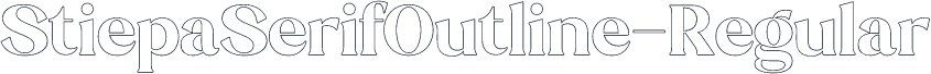 StiepaSerifOutline-Regular