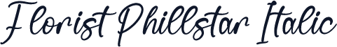 Florist Phillstar Italic
