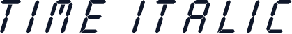 Time Italic