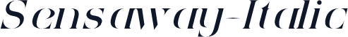 Sensaway-Italic