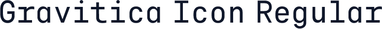 Gravitica Icon Regular