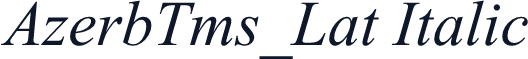 AzerbTms_Lat Italic