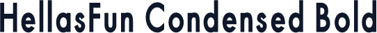 HellasFun Condensed Bold
