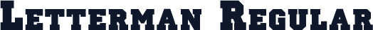 Letterman Regular