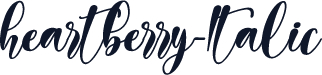heartberry-Italic