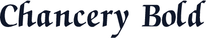 Chancery Bold