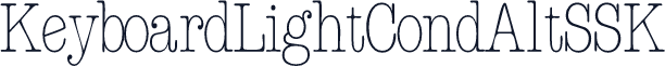 KeyboardLightCondAltSSK