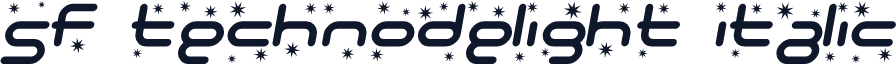 SF Technodelight Italic