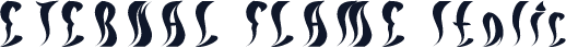 ETERNAL FLAME Italic