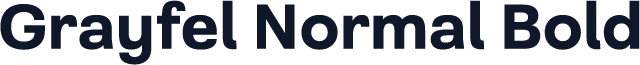 Grayfel Normal Bold