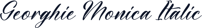 Georghie Monica Italic
