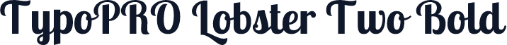 TypoPRO Lobster Two Bold