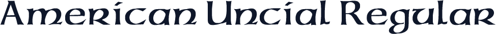 American Uncial Regular