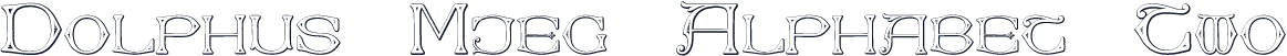Dolphus-Mieg Alphabet Two