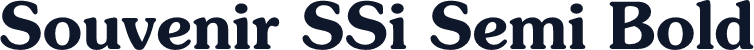 Souvenir SSi Semi Bold