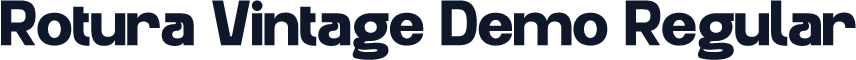 Rotura Vintage Demo Regular