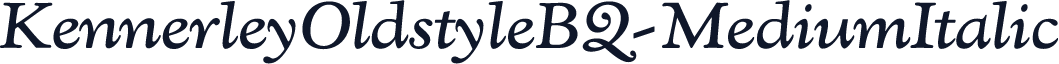 KennerleyOldstyleBQ-MediumItalic