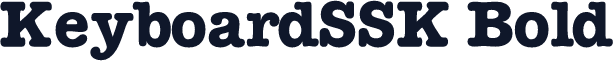 KeyboardSSK Bold