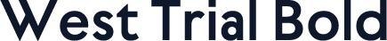 West Trial Bold