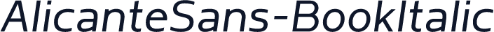 AlicanteSans-BookItalic