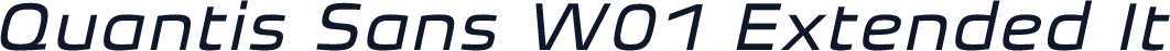 Quantis Sans W01 Extended It