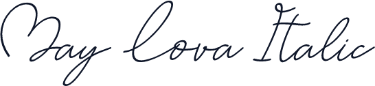 May Lova Italic