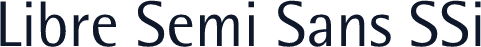Libre Semi Sans SSi