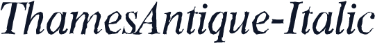 ThamesAntique-Italic