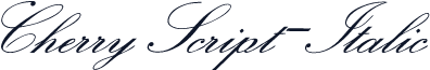 CherryScript-Italic