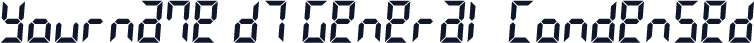 Yourname D7 General Condensed