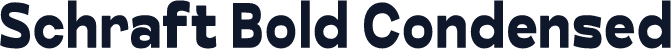 Schraft Bold Condensed