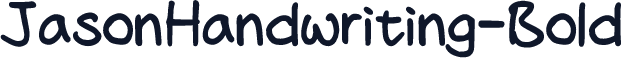 JasonHandwriting-Bold