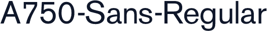 A750-Sans-Regular