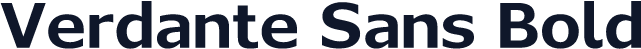 Verdante Sans Bold