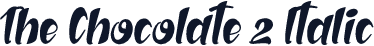 The Chocolate 2 Italic