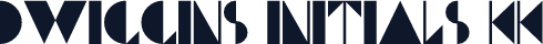 Dwiggins Initials KK