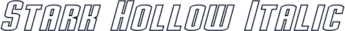 Stark Hollow Italic